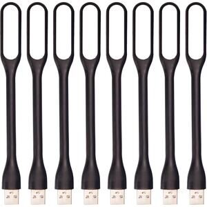 Flexible Mini USB LED Portable Night Light for Power Bank, Laptop, Notebook 8 Ct